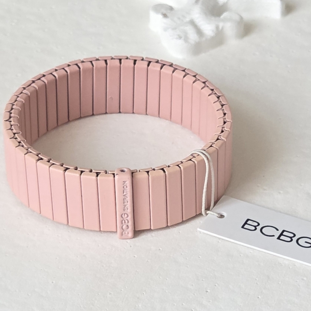 BCBGeneration Pink Stretch Bracelet
